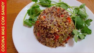 COMO PREPARAR QUINOA ALIMENTO MUY SALUDABLE [upl. by Atirehc483]