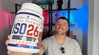 One Minute Review MOMOF4TRANSFORM MO4T Grass Fed Whey Protein Isolate Powder [upl. by Ynohtnad]