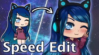 Editing Tutorial  Gacha Life  Ibis Paint X  UPDATED [upl. by Eittap]