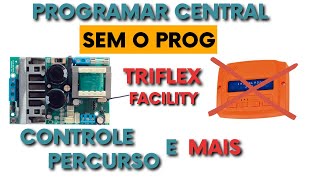 como programar e apagar controle e percurso central PPA triflex facility [upl. by Eenwat]