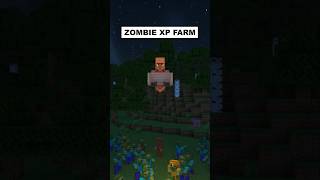 Minecraft Villager Zombie XP Farm minecraft shorts [upl. by Richart32]