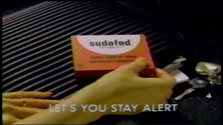 Sudafed Cold Relief TV Commercial October 1986 [upl. by Llevart]