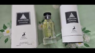 Jean Lowe Immortal Fragrance Review LV LImmensite Inspired [upl. by Gonta318]