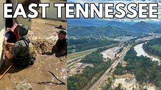 Hurricane Update  Catastrophic Flooding In Tennessee  Hospital Rescue amp Major Interstate Destroyed [upl. by Assyla712]