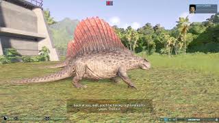 Dimetrodon Jurassic World Evolution 2 [upl. by Clare852]