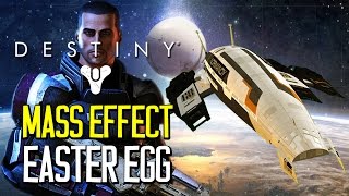 DESTINY MASS EFFECT EASTER EGG [upl. by Eissirc]