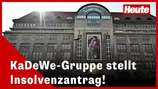 KaDeWeGruppe stellt Insolvenzantrag [upl. by Grimes806]