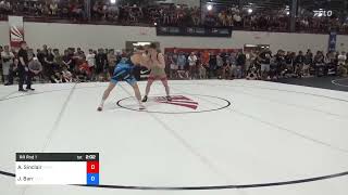 2024 U20 Mens Freestyle World Team Trials  Joshua Barr vs Adian Sinclair  86 kg Best 23 [upl. by Middle936]