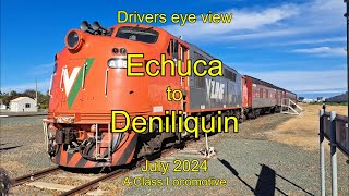 Drivers eye view Echuca to Deniliquin July 2024 [upl. by Ehman890]