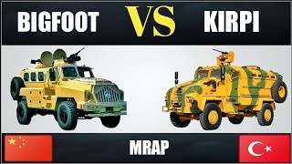 Turkish KIRPI VS Chinese Bigfoot CSVP3 MRAP  Military Infantry Vehicle [upl. by Chere415]