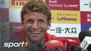 Top 5 Thomas Müller Sprüche Späße amp Schabernack  SPORT1 TOPCLIPS [upl. by Gusba246]