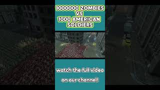 1000 Soldiers vs 1 Million Zombies  UEBS 2 [upl. by Abbey]