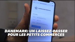 Le Danemark lance un quotpasseport coronaquot pour rouvrir certains commerces [upl. by Wawro]