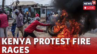 Kenya Protests LIVE Updates  Nairobi Protests Continue To Heat Up  Kenya News  N18G  LIVE News [upl. by Kentiga]