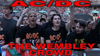 ACDC LIVE WEMBLEYFans from GermanyChileBasque and 90000 othersAtmospheresights and sound [upl. by Narol]