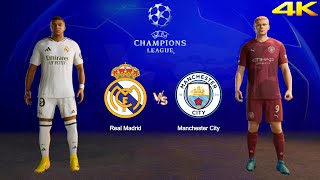 FC 25  Real Madrid vs Manchester City  Ft Mbappe Haaland  UEFA Champions League Final 4K60 [upl. by Batista]