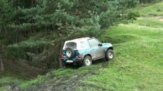 3 x suzuki vitara off road action 3 [upl. by Nairred]