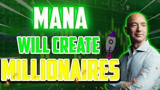 MANA WILL CREATE MILLIONAIRES AFTER THIS  DECENTRALAND MANA PRICE PREDICTION 2023 amp FORWARD [upl. by Eugnimod818]