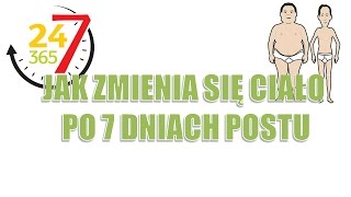 7 dzień 21 dniowej głodówki Jak bardzo i dlaczego zmienia się ciało przez pierwsze 7 dni głodu [upl. by Ecitnerp]