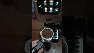 Making Café Americano Using the Beko Espresso Machine 1628W CEP 5304X beko coffee coffeelover [upl. by Kiley]