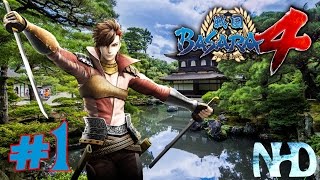 Lets Play Sengoku Basara 4 Sumeragi Sakon Shima  pt1 Stage Satsuma Inner Castle [upl. by Oiramel673]