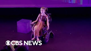 Teen who uses a wheelchair dances to empower others with disabilities [upl. by Searcy]