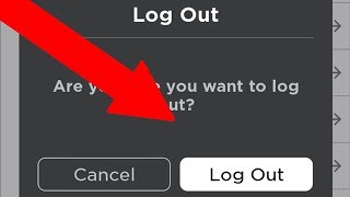 How to Sign Out of Roblox [upl. by Enetsuj]