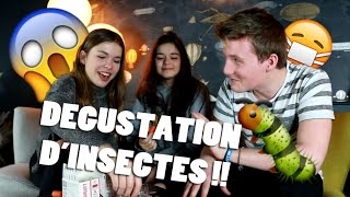 ♡ Dégustation dinsectes avec Juste Zoé ♡ [upl. by Cybill]