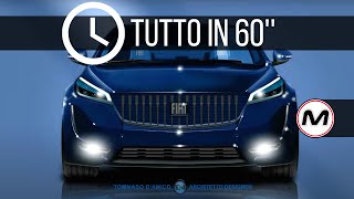 NUOVA FIAT CROMA RENDER  Tutto in 60 secondi [upl. by Gerge168]