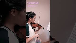 SaintSaëns  Bacchanale from Samson amp Delilah Practicing violin for school orchestra11 [upl. by Euqcaj986]