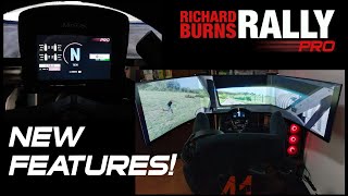 RBRPro  New features Triple screen correction and WRC Dashboard fullscreen layout [upl. by Jemimah]