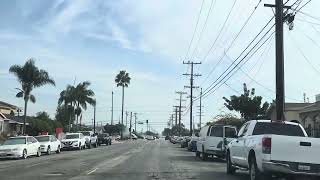 Driving around Hawthorne California [upl. by Enajyram71]