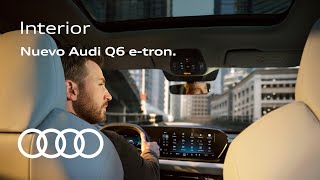 Nuevo Audi Q6 etron 100 eléctrico [upl. by Olram]