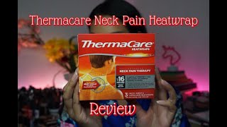 Thermacare Heat Wraps  Everything you need to know [upl. by Edison825]