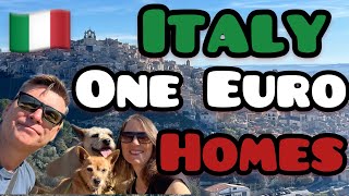 Italy One Euro Homes in Mussomeli Sicily Italy 1 euro houses [upl. by Tatum]