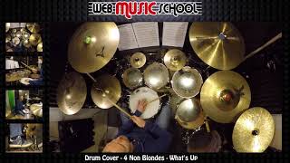 4 Non Blondes  Whats Up  DRUM COVER [upl. by Nonna730]