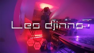 LexX  Live playing synths Les djinns [upl. by Enahpets]