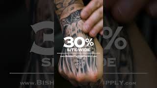 Bishop Black Friday Tattoo Aftercare Stock Up Sale [upl. by Lerej158]