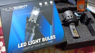 NovSight LED H4 Model N61T install in SYM VF3i [upl. by Asilaj]