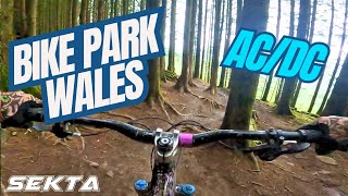 BIKE PARK WALES MTB💥ACDC BPW Red blend trail [upl. by Gauldin]