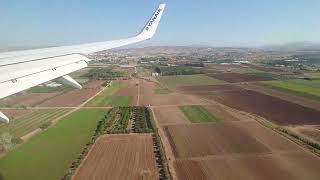 🇨🇾Paphos International Airport PFO arrival by Ryanair Διεθνής Αερολιμένας Πάφου 賽普勒斯帕弗斯機場 [upl. by Llertal699]