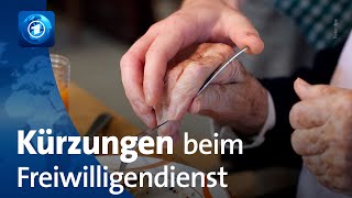 Sparpläne der Regierung Kürzungen beim Bundesfreiwilligendienst [upl. by Kazim]