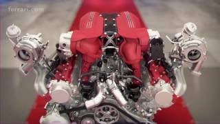 Ferrari 488 GTB  Powertrain [upl. by Agustin]