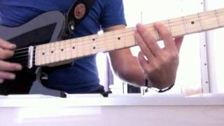 How To Play quotSo Coldquot Intro Riff Richie Kotzen [upl. by Aciria]