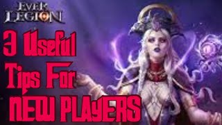 3 Useful Tips For NEW Players In Ever Legion [upl. by Mor641]