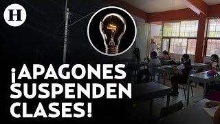 ¡Sin clases y negocios afectados Estos son los daños que han dejado los apagones en México [upl. by Aiselad]