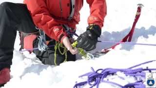 2 Person Rope Team Crevasse Rescue [upl. by Spitzer]