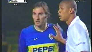 Santos vs Boca Juniors 2003  Final Copa Libertadores  Partido completo [upl. by Ecinna]