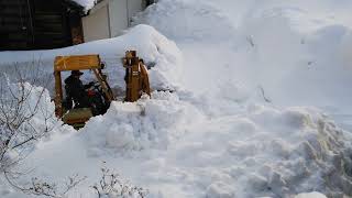 福井の大雪 ２月９日 あわら市 除雪作業 [upl. by Elamor620]