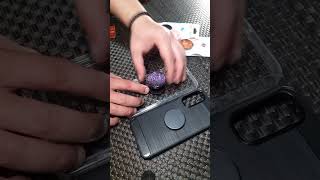 PopSockets PopGrip  How to Put On PopSockets PopGrip to Your Mobile Phone popsockets shortsfeed [upl. by Icnarf]